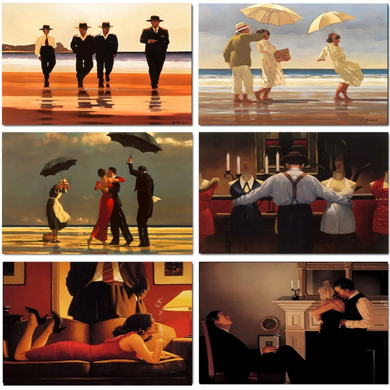 Photography By - Retrato de artista escocés Jack Vettriano,