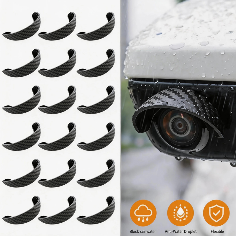 Camera Rain Cover - Cubierta impermeable autoadhesiva para cámara de