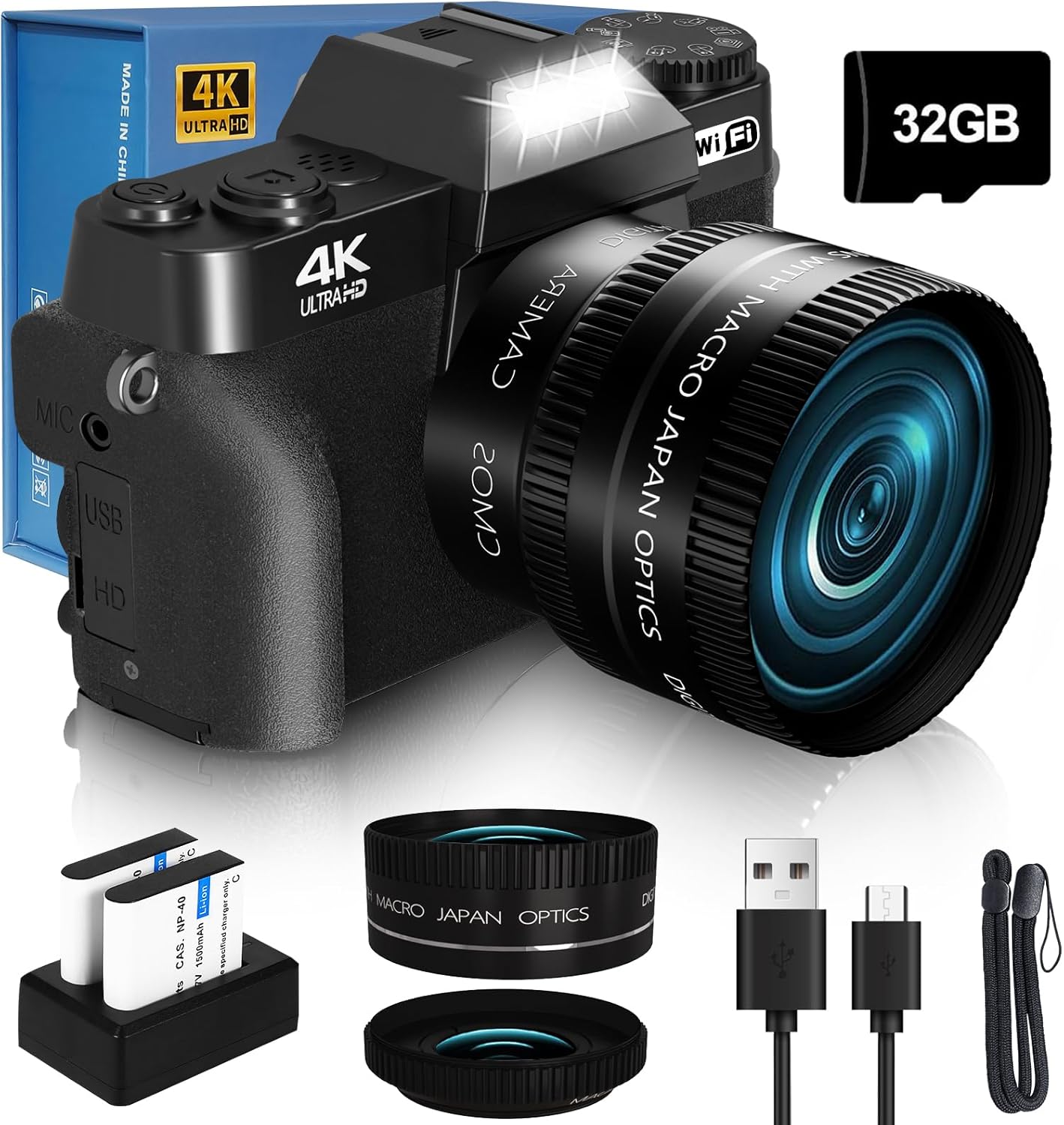 Photography Digital - Cámara Digital para Vlogging y Fotografía