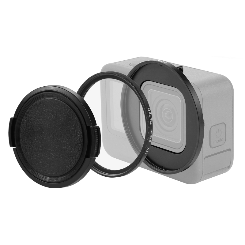 Gopro Action Camera Hero 11 Black - Filtro de lente UV PULUZ de