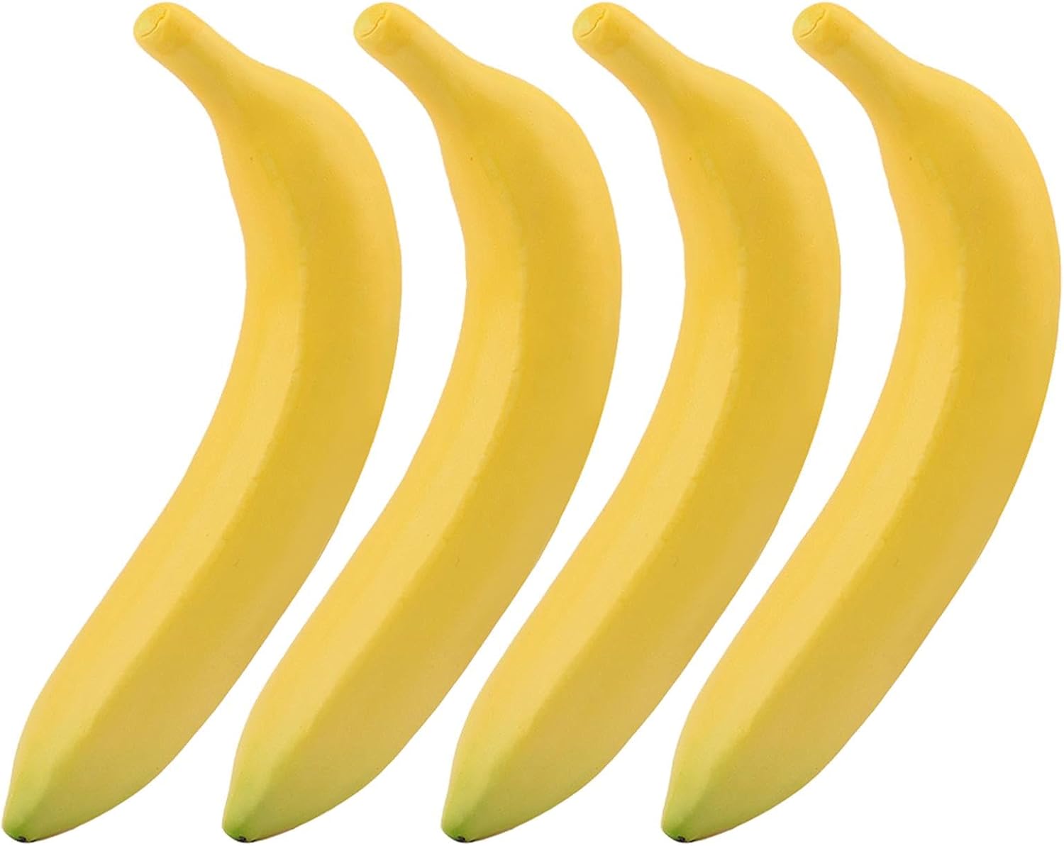 Photography Yellow - Bananas amarillas artificiales, fruta falsa realista,