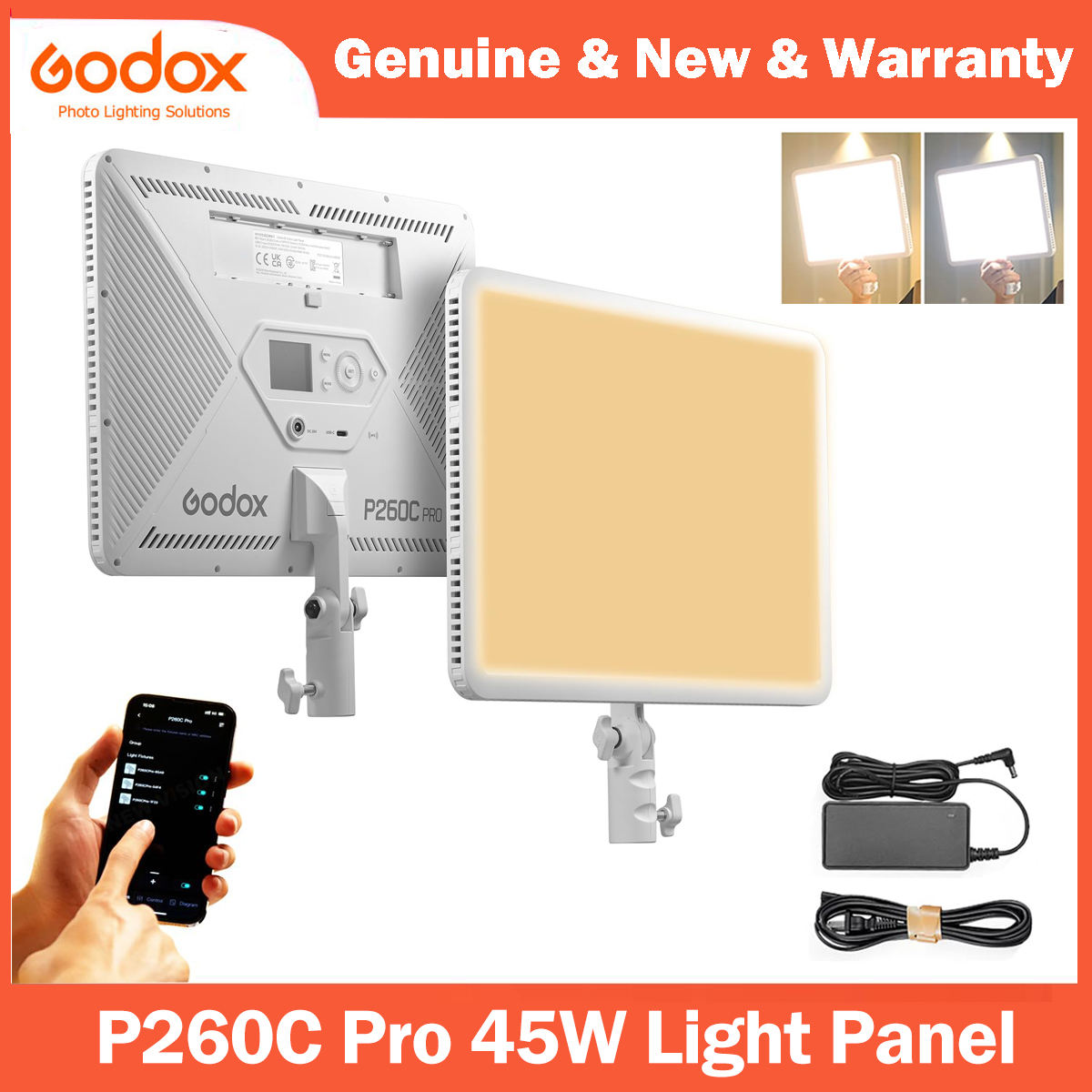 Photography Treatment - Godox P260C Pro Panel de luz