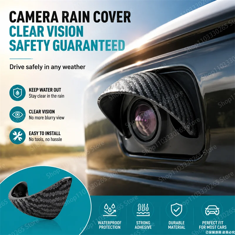 Camera Rain Cover - Cubierta Protectora Texturizada de Fibra de