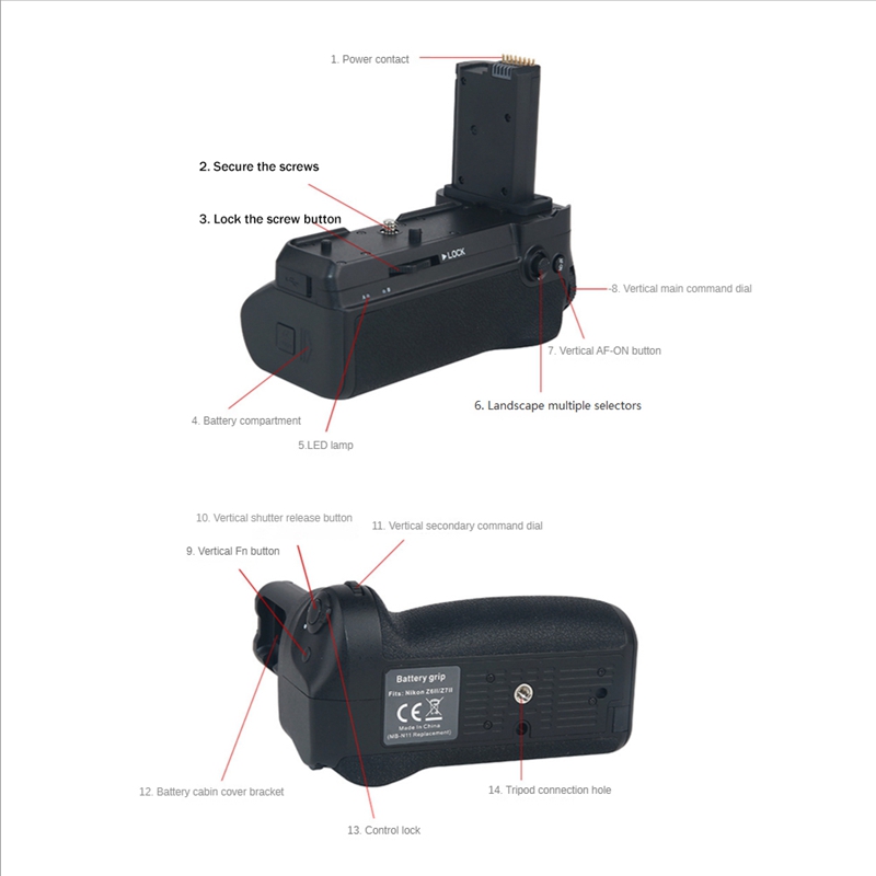 Empuñadura Vertical para Cámar - Camera Battery Grip reseña y precio