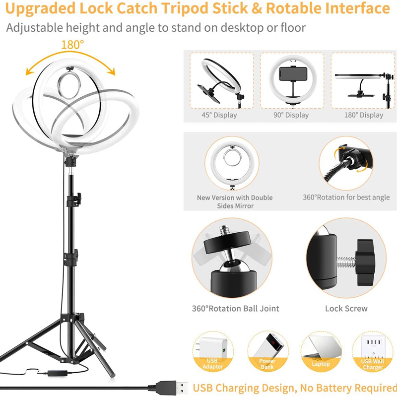 Anillo de Luz LED para Selfies - Photography Treatment reseña y precio