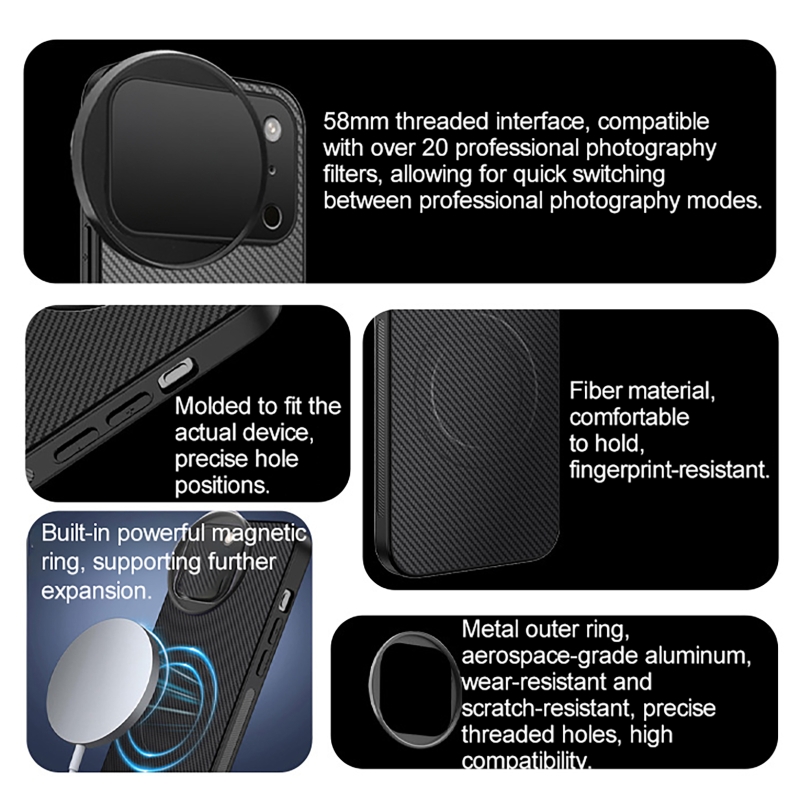 Kit de filtro para teléfono mó - Nd Filter Set reseña y precio