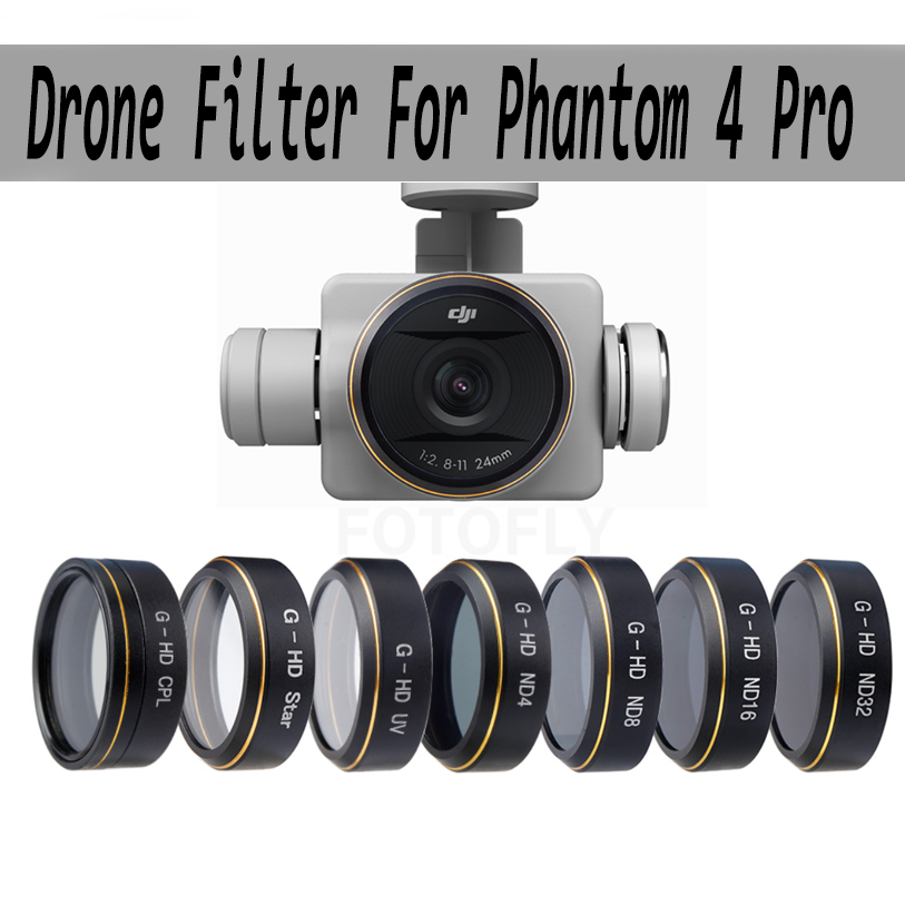 Filtro de Dron para Phantom 4  - Nd Filter Set reseña y precio