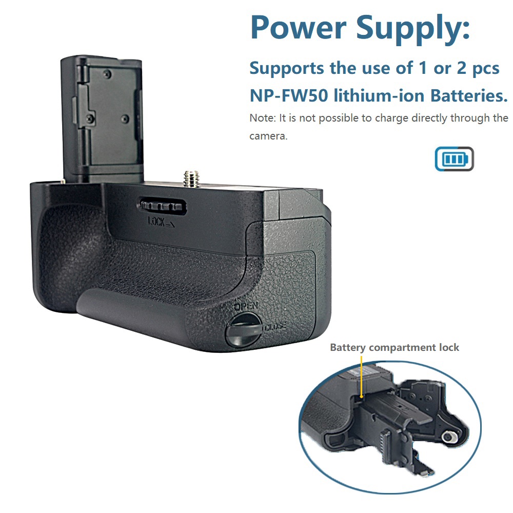 Mcoplus A7II Soporte de agarre - Camera Battery Grip reseña y precio