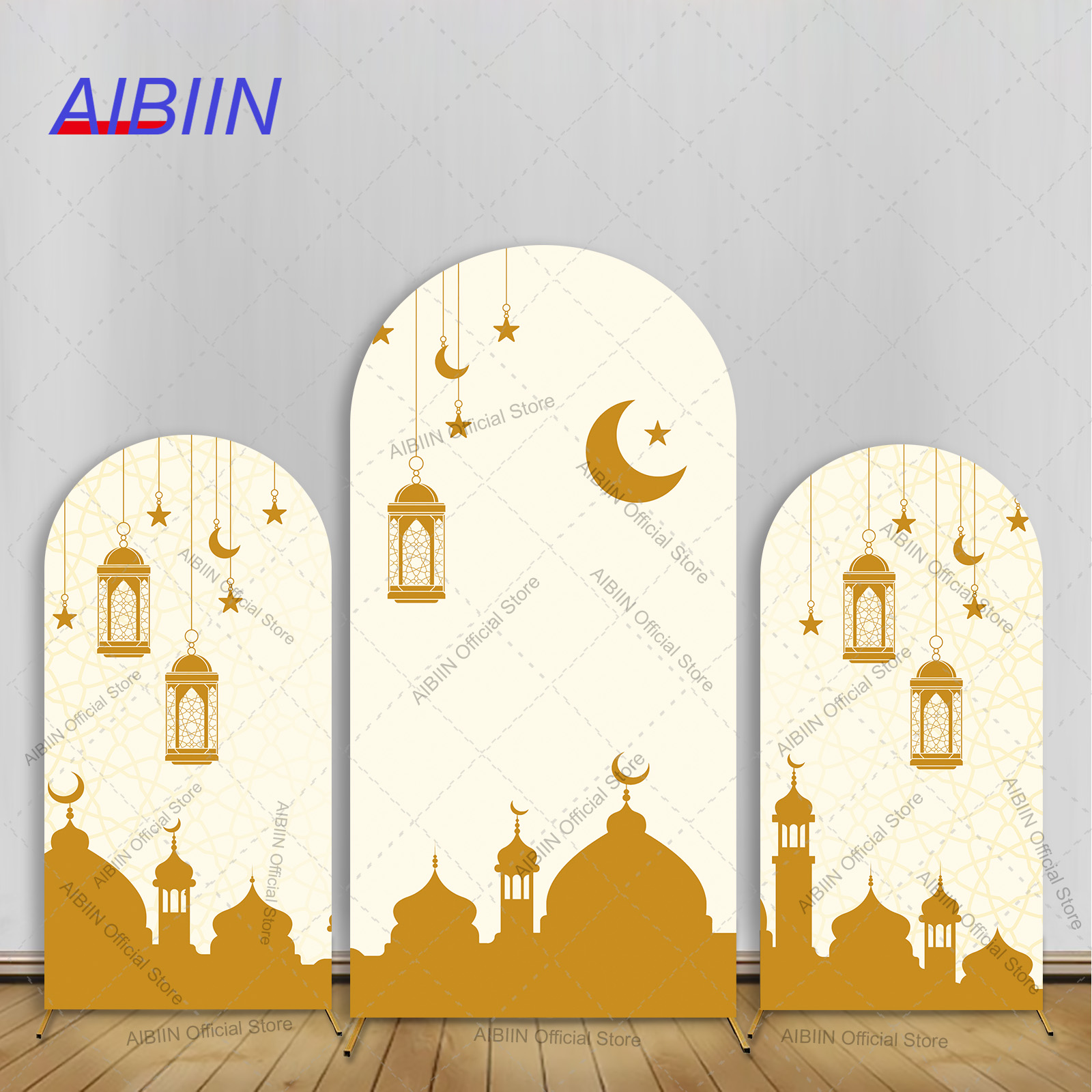 Eid Mubarak Ramadán arco telón - Photography Yellow reseña y precio