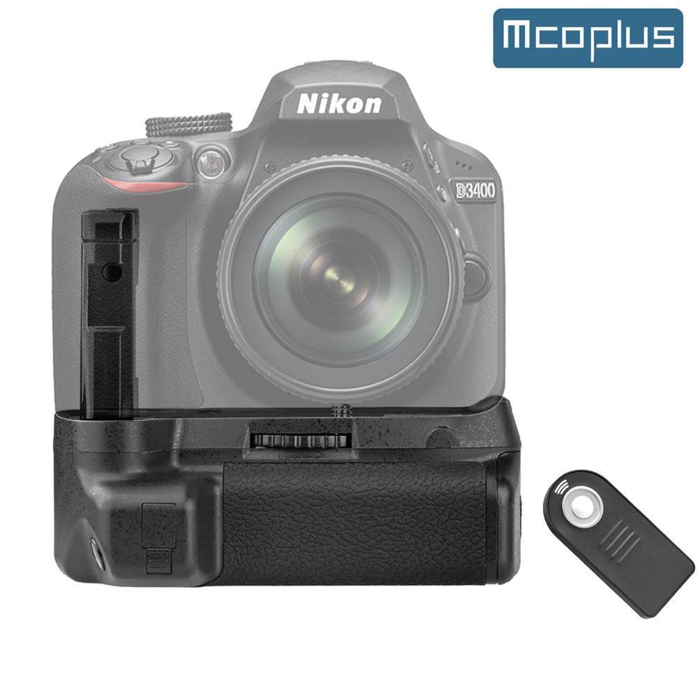 Mcoplus BG-D3400 Empuñadura ve - Camera Battery Grip reseña y precio