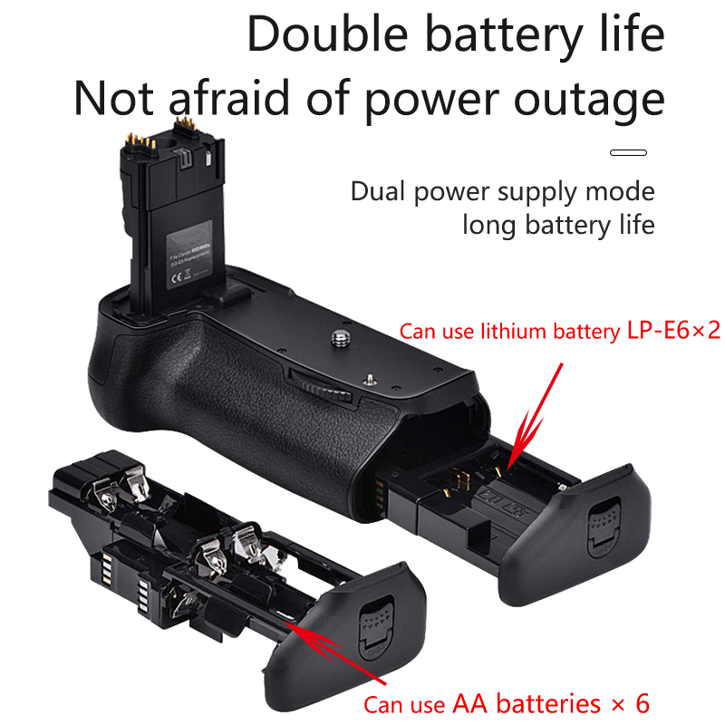 HQIX para Canon EOS 60D EOS 60 - Camera Battery Grip reseña y precio