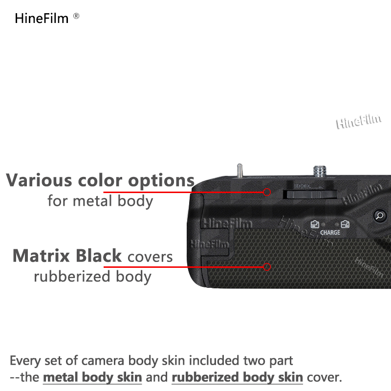 Hinefilm-pegatina de agarre pa - Camera Battery Grip reseña y precio