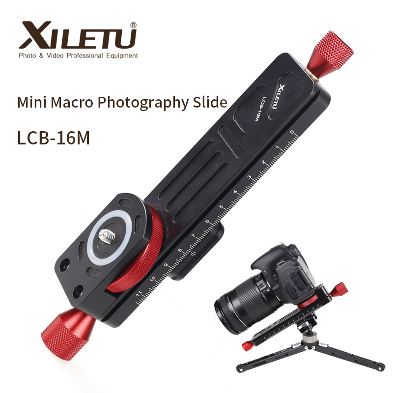 XILETU LCB-16M Mini Macro foto - Camera Slider Rail reseña y precio