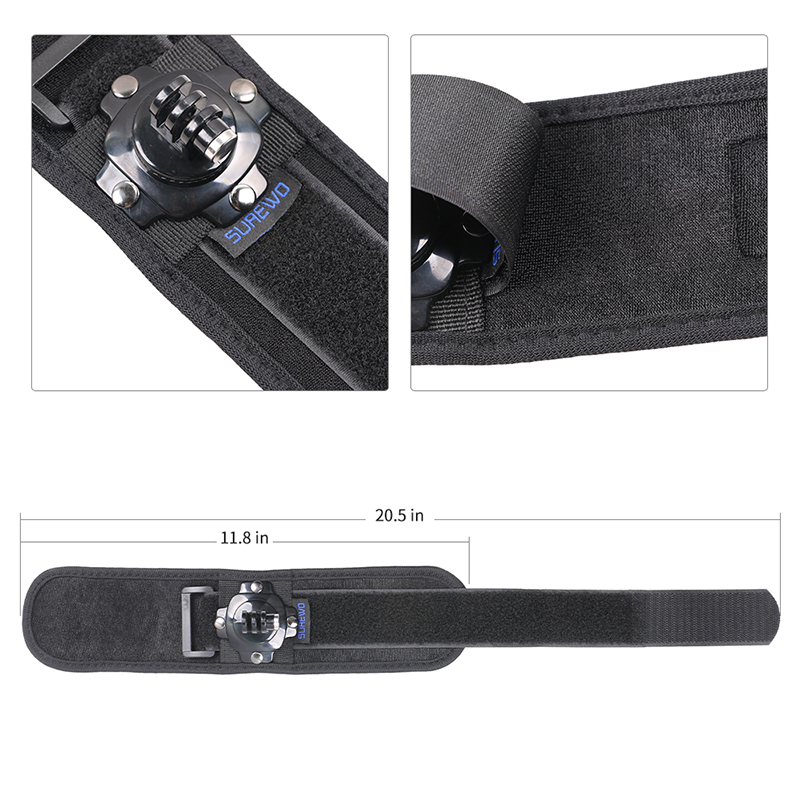 SUREWO Soporte para correa de  - Gopro Action Camera Hero 11 Black reseña y precio