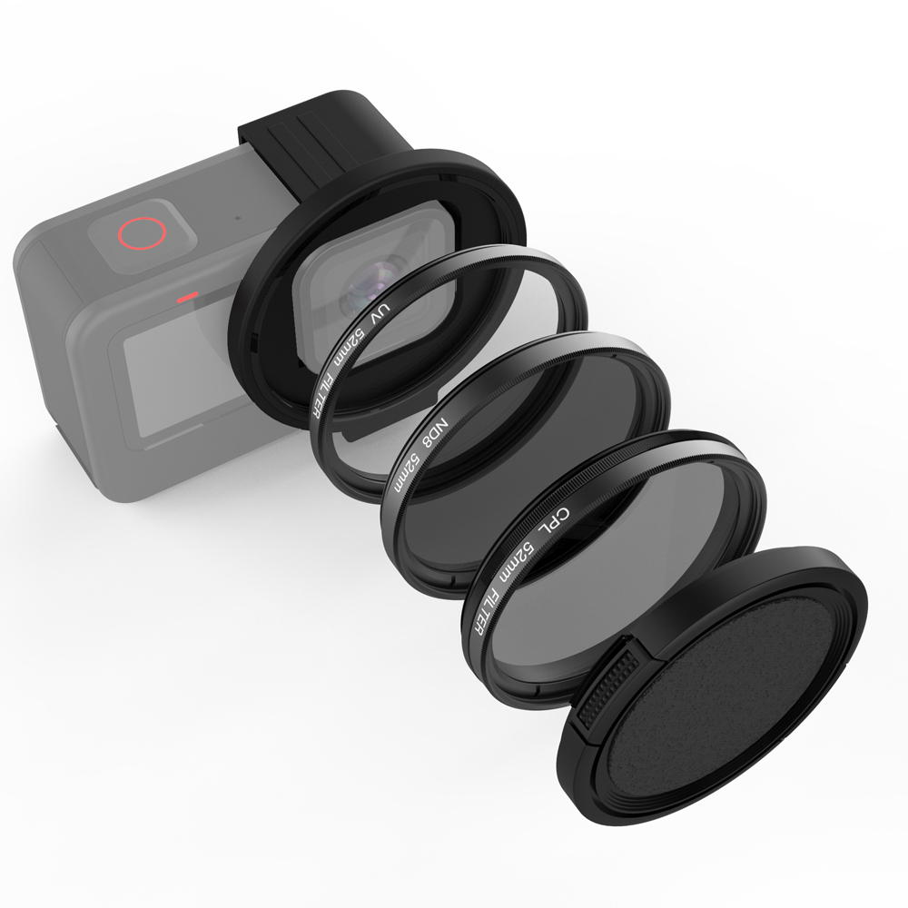 Adaptador de filtro de 52mm, P - Gopro Action Camera Hero 11 Black reseña y precio