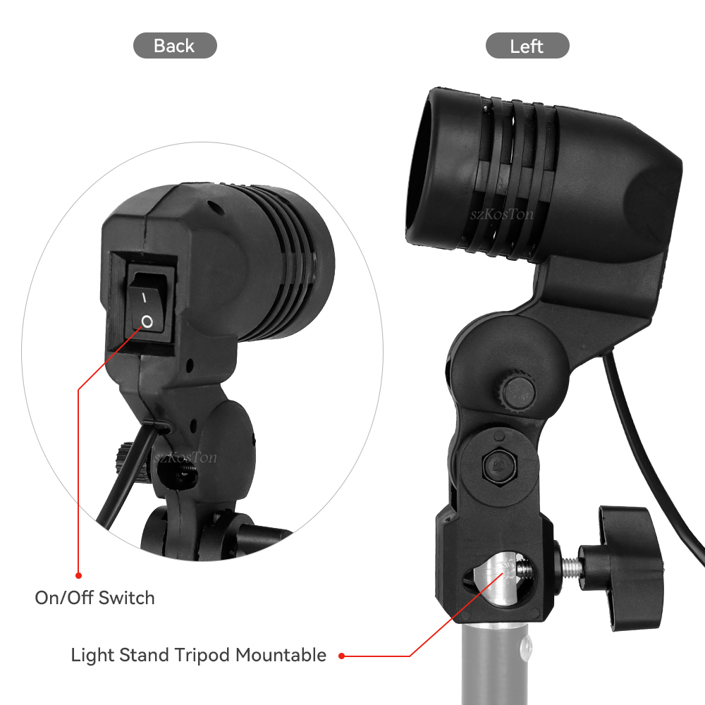 Portalámparas de un solo cabez - Photography Treatment reseña y precio