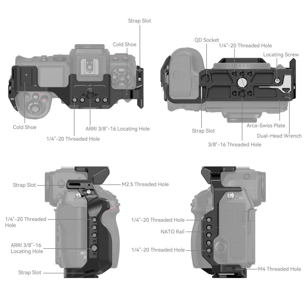 Jaula de cámara SmallRig para  - Camera Battery Grip reseña y precio