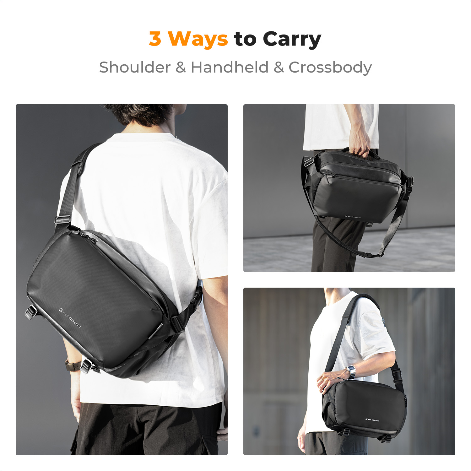 K&F CONCEPT-Bolso bandolera pa - Camera Rain Cover reseña y precio