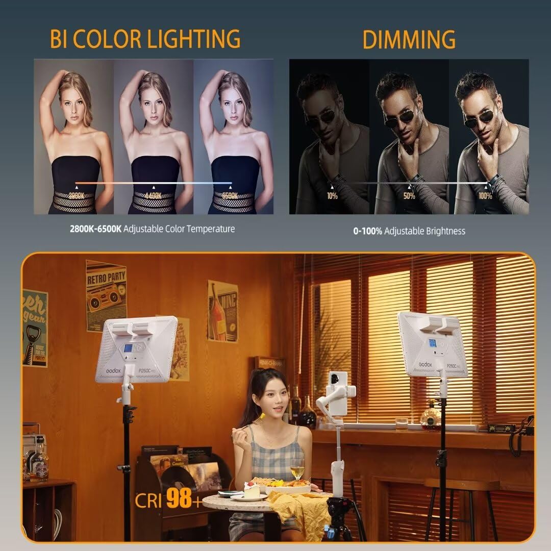 Godox P260C Pro Panel de luz L - Photography Treatment reseña y precio