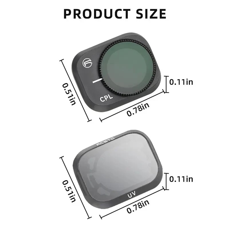 Filtro DIY para Dron DJI Mini  - Nd Filter Set reseña y precio