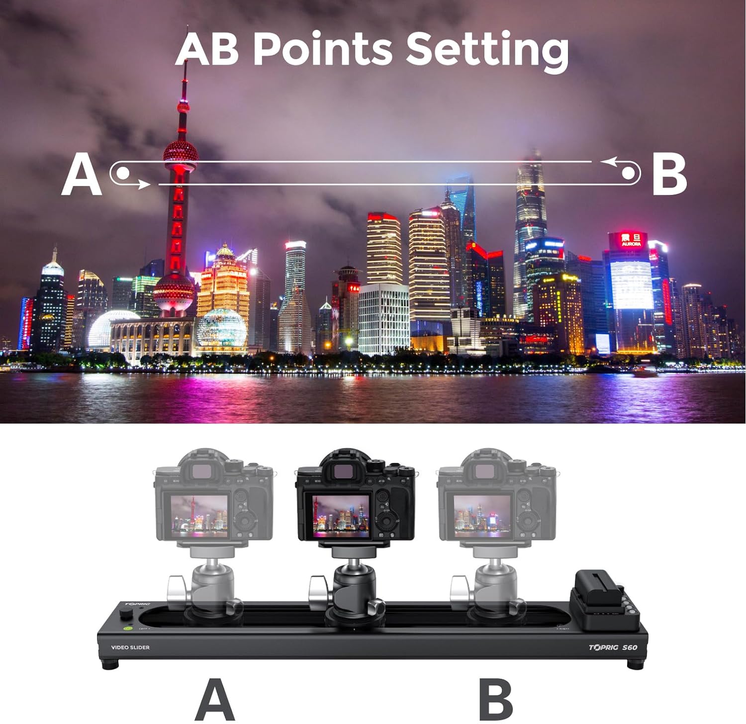 Accsoon Toprig S40 deslizador  - Camera Slider Rail reseña y precio